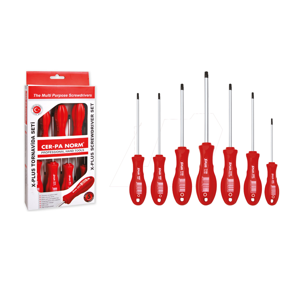 Cerpa - Norm 7 Parça Torx Tornavida Seti 